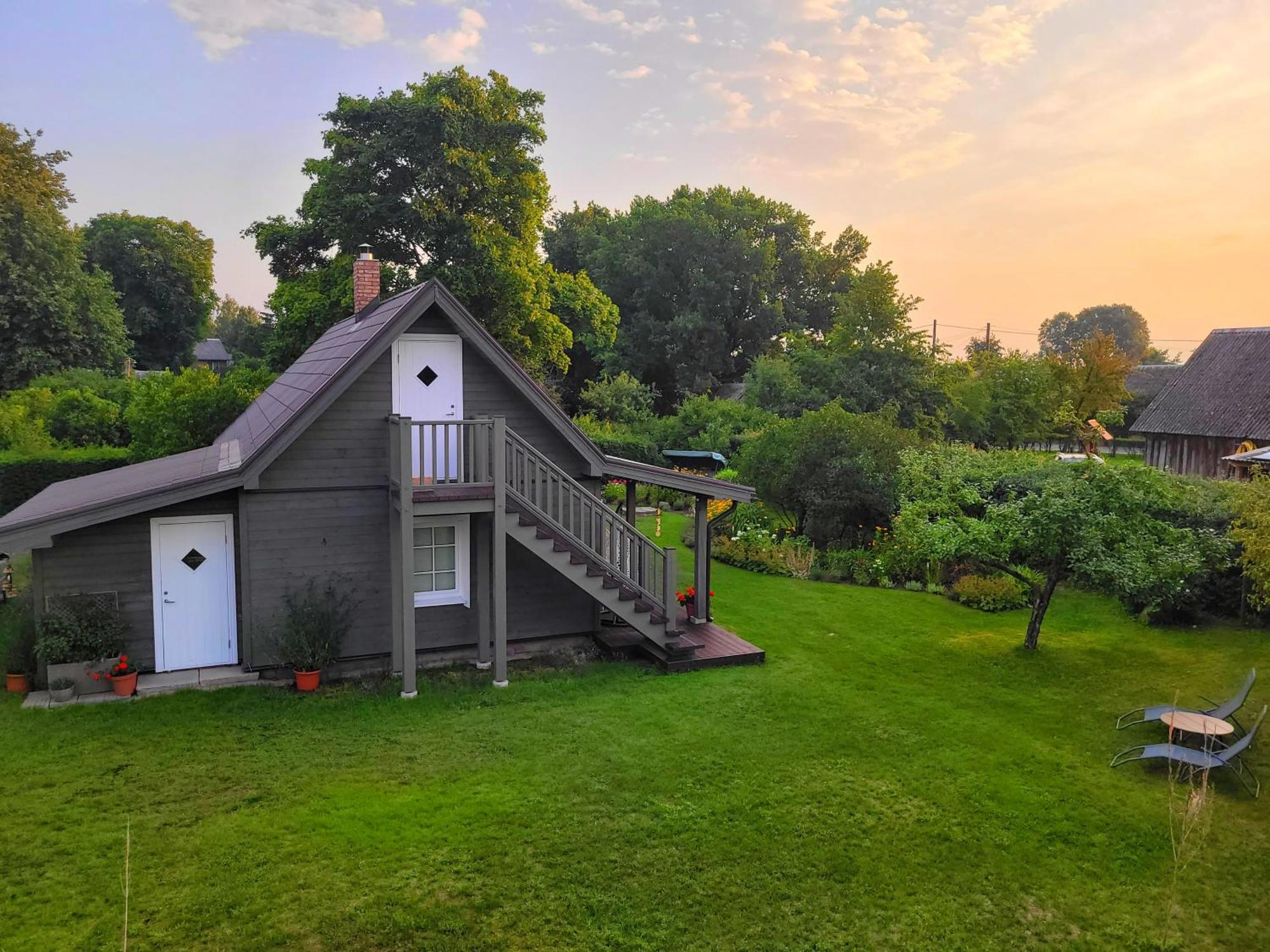 Namins Pie Juras Villa Lapmezciems Exterior photo