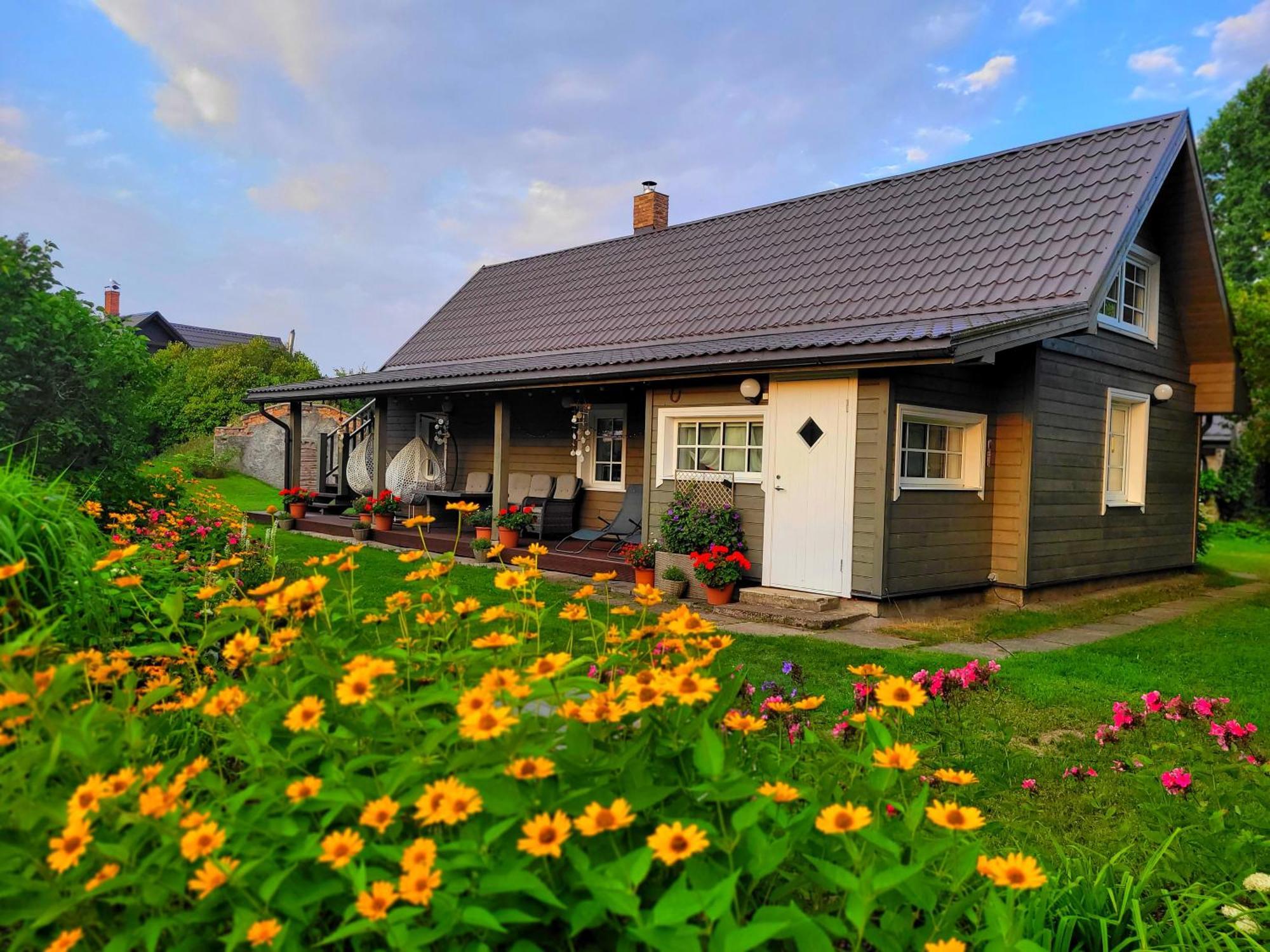 Namins Pie Juras Villa Lapmezciems Exterior photo